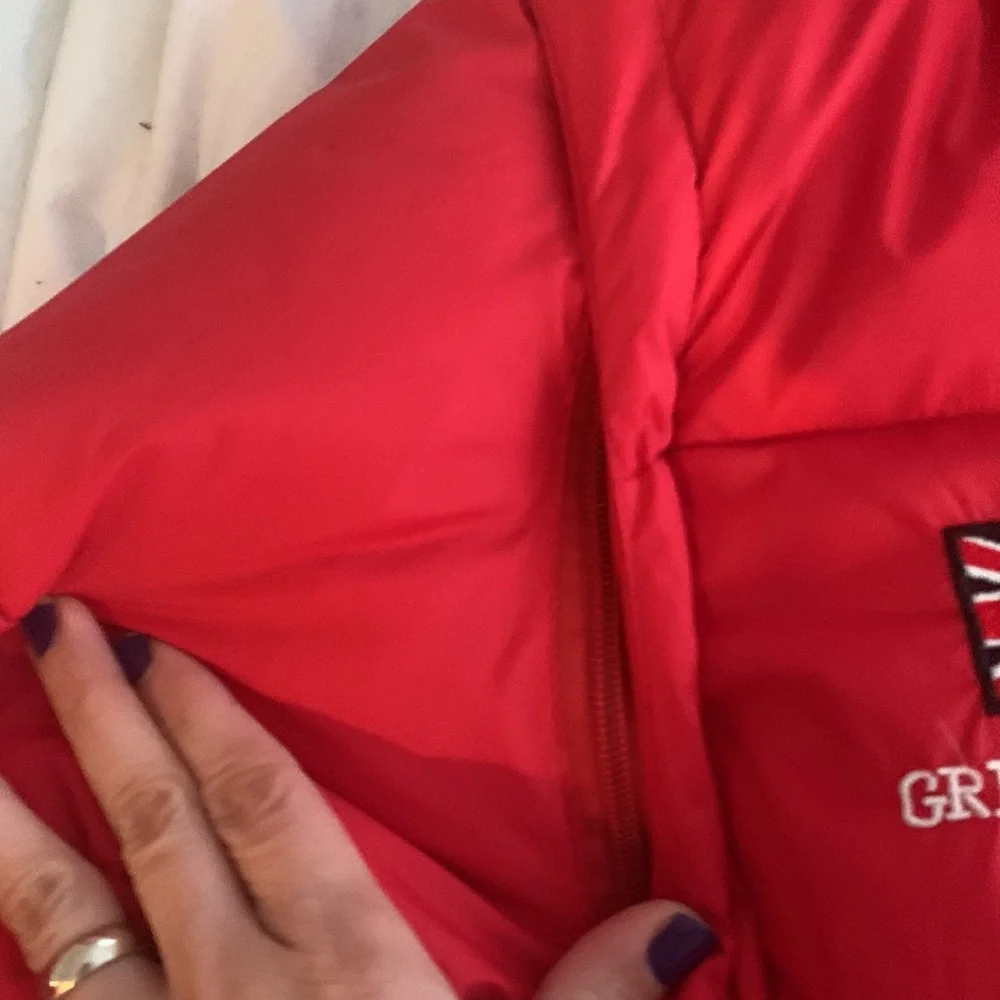 Polo by Ralph Lauren red jacket/vest. Sz 2xl. Removable sleeves. Heavy/warm